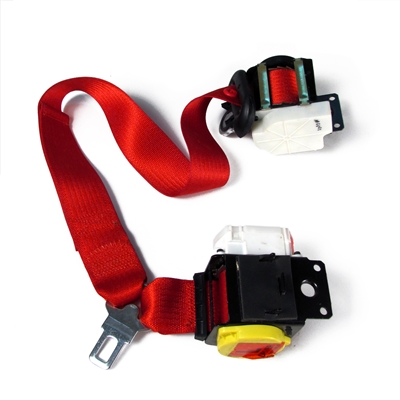 Red Convertible Driver Seat Belt with Shoulder Retractor Part no ...